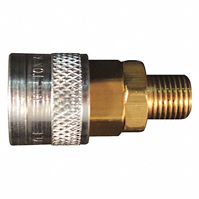 MILTON S756 M Style Push Type Coupler 1/4 MNPT