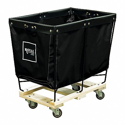 ROYAL BASKET TRUCKS R03KKXELA3UNN Elevated Truck 3 Bu Black Vinyl