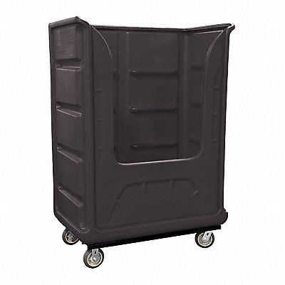 ROYAL BASKET TRUCKS G48BKXBPA6UNN Bulk Poly 48 Cu ft Black A