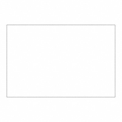 TAPE LOGIC DL1382W Block Out Label 2x3 White
