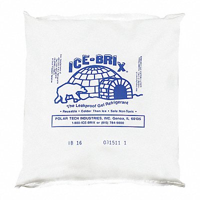 ICE-BRIX IB16BPD Cold Packs 6-1/4x6x1 PK18