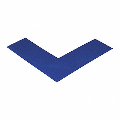 MIGHTY LINE T9662B Safety Tape Angles 6x6x2 Blue PK24