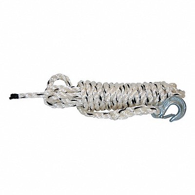 MAASDAM 3973 Rope with Hook 1/2 x 20 ft