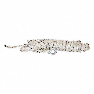 MAASDAM 3973100 Rope with Hook 1/2 x 100 ft
