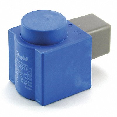 DANFOSS 018F6185 Coil 120V 60 Hz with Din-Plug and Cap