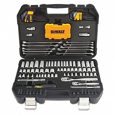 DEWALT DWMT73802 Mechanics Tool Kit w/Case 142 pcs.