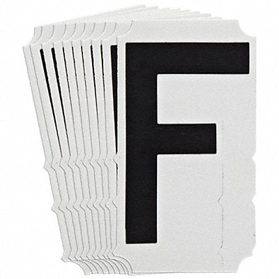 BRADY 5100PF Numbers and Letters Labels PK 10