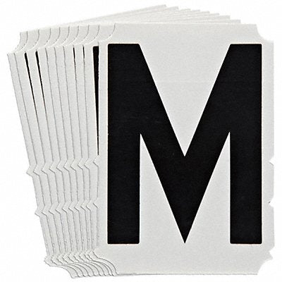 BRADY 5100PM Numbers and Letters Labels PK 10