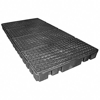 BLACK DIAMOND 5110BD Spill Pallet 100 L x 53-1/4 W x 6 H