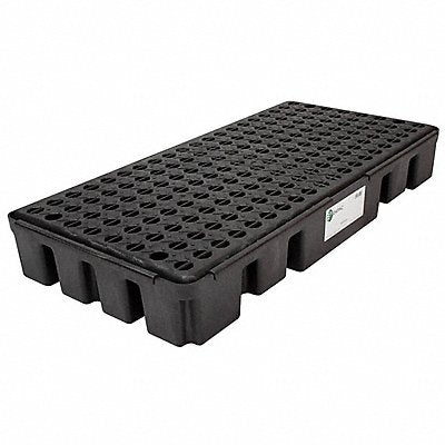 BLACK DIAMOND 5117BD Spill Pallet 53 L x 28-1/2 W x 6 H