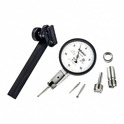 MITUTOYO 513-402-10T CAL Calibrated Indicator: 0 in to 0.03 in, Inch, 0.0001 in, 0-15-0 Dial Reading