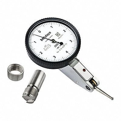 MITUTOYO 513-403-10E CAL Calibrated Indicator: 0 in to 0.03 in, Inch, 0.0001 in, 0-4-0 Dial Reading