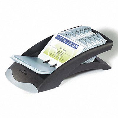 VISIFIX 241301 Business Card File Tray Black