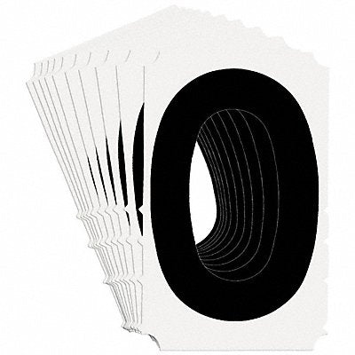 BRADY 5180P0 Numbers and Letters Labels PK 10