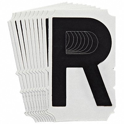 BRADY 5180PR Numbers and Letters Labels PK 10