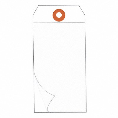 PARTNERS BRAND G26027 Tag Self Laminating 4 3/4x2 3/8 PK100