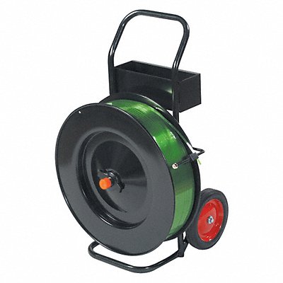 PARTNERS BRAND SC52 Strapping Cart Heavy Duty MIP5200 Black