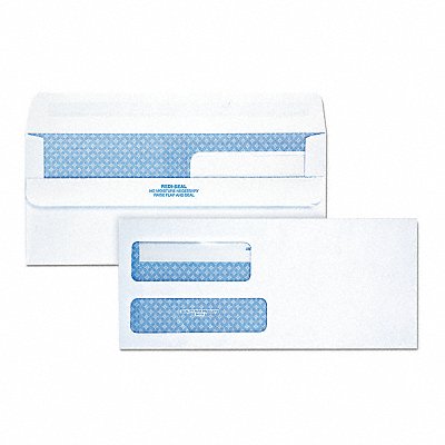 QUALITY PARK 24519 Envelope No.9 Double Window White PK250
