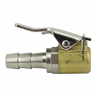 MILTON S697 Air Chuck Euro Style Hose Barb 1/4