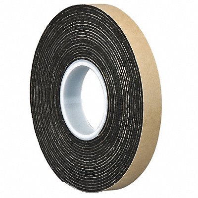 3M 4496B Foam Tape Black 0.375 x5 yd