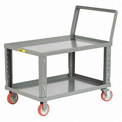 LITTLE GIANT LKL24365PYBKAH Adjustable Low Deck Truck 1200 lb 24x36