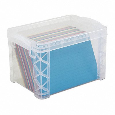 ADVANTUS 40305 Box Index Card 4X6 Clear