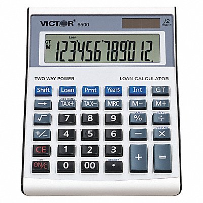VICTOR 6500 Financial Calculator 12Digit