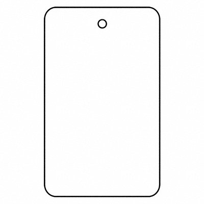 PARTNERS BRAND G26016 Garment Tag 1 3/4x2 7/8 PK1000