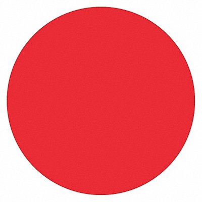TAPE LOGIC DL611G Inventory Circle Label 1 Red