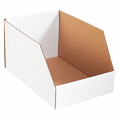 PARTNERS BRAND BINJ101810 Jumbo Open Top Bins 10x18x10 PK25
