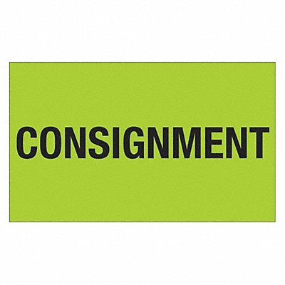 TAPE LOGIC DL1322 Label Consignment 3x5