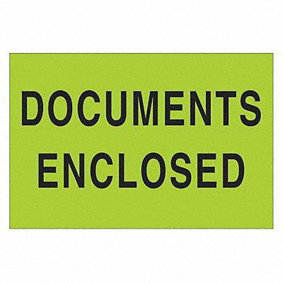 TAPE LOGIC DL1206 Label Documents Enclosed 2x3