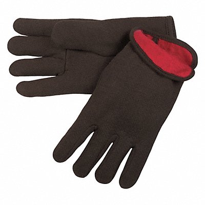 PARTNERS BRAND GLV1024L Lined Jersey Cotton Gloves L PK12