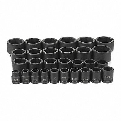 GREY PNEUMATIC 8029 Duo-Socket 1/2 Dx35mm D