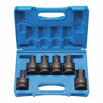 GREY PNEUMATIC 9196MH Hex Set 1 D 6pcs.