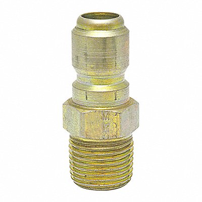 FOSTER 12MPB Straight-thru Brass Plug 1/8 MPT