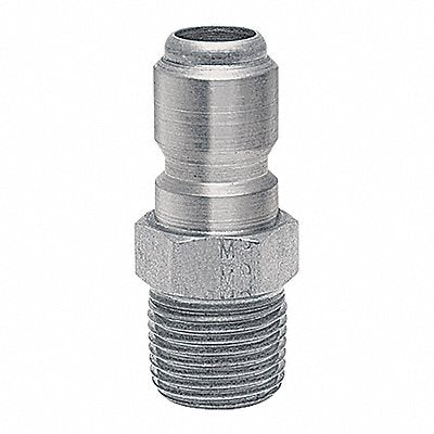 FOSTER 25MPB Straight-Thru Brass Plug 1/4 MPT