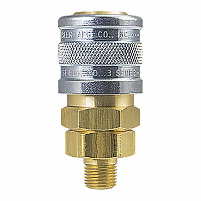 FOSTER 3103 Manual Socket 1/4 MPT Brass/Steel