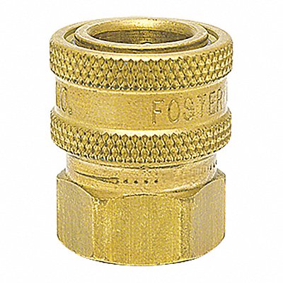 FOSTER 50FS Brass Socket Straight Thru 1/2 FPT