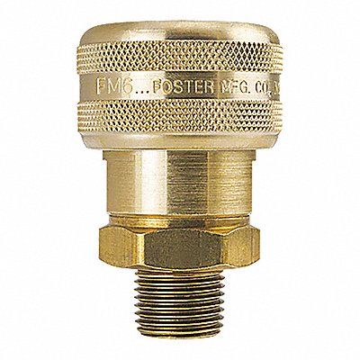 FOSTER FM6506 Auto Socket 3/4 MPT Brass