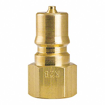 FOSTER K2B Brass Plug 1/4 x1/4 FPT