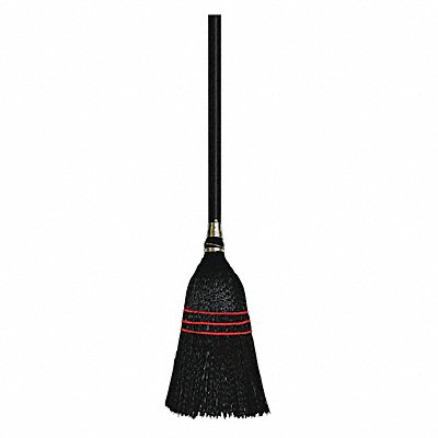 UNISAN UNS951BP Poly Bristle Lobby Broom 38 Handle PK12