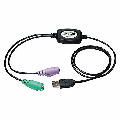TRIPP LITE B015000 USB Cable Adaptable to Ps2 Black