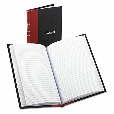 BOORUM PEASE 96304 Book Recrd 7.87 X5.25 Black