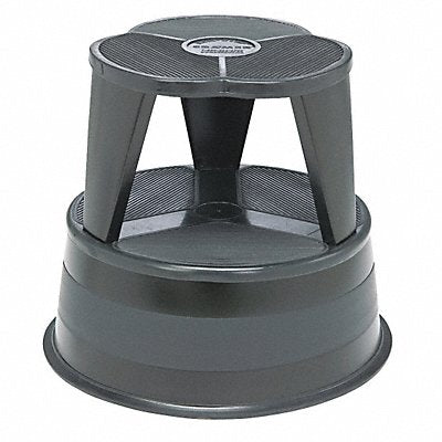 CRAMER 100192 Step Stool Steel Rolling Black