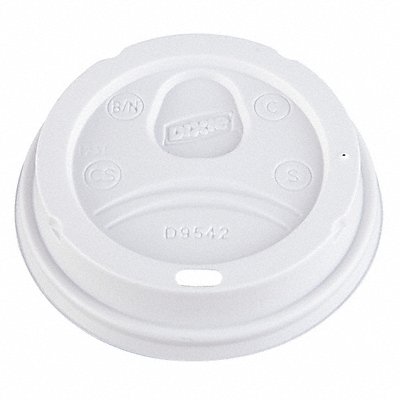DIXIE DIXD9542 Lid for 10 12 and 16 oz Hot PK1000