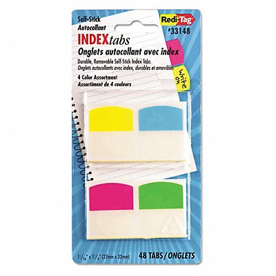 REDI-TAG 33148 Index Flag 1-1/16 PK48