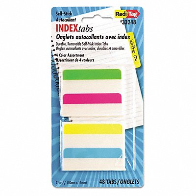 REDI-TAG 33248 Index Flag 2 Ast PK48