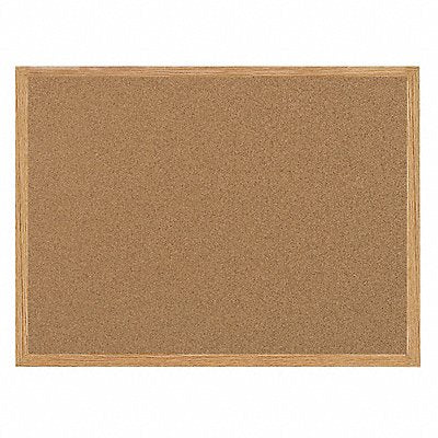 MASTERVISION MC070014231 Cork Bulletin Board 24x36 Oak