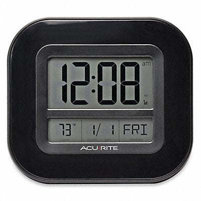 GRAINGER 75172 Atomic Digital Wall Clock 9